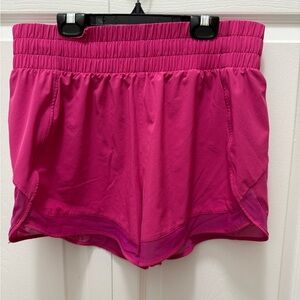 Athleta Fuchsia Athletic Shorts